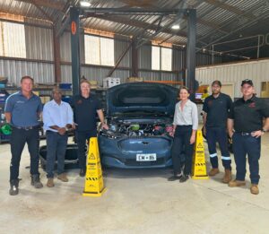 Minister for Energy and Decarbonisation Visits Red Dog Renewables’ Karratha EV Hub